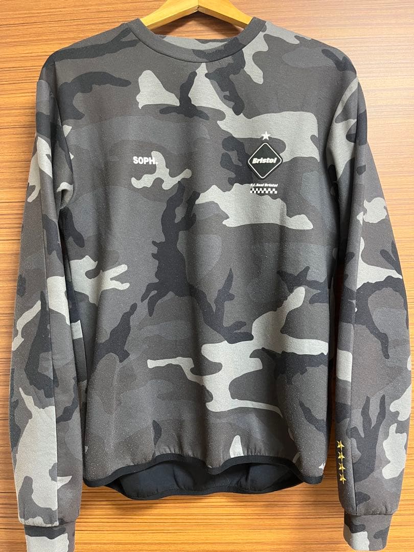 F.C. Real Bristol ブリストル 迷彩柄スウェットシャツ M - メルカリ