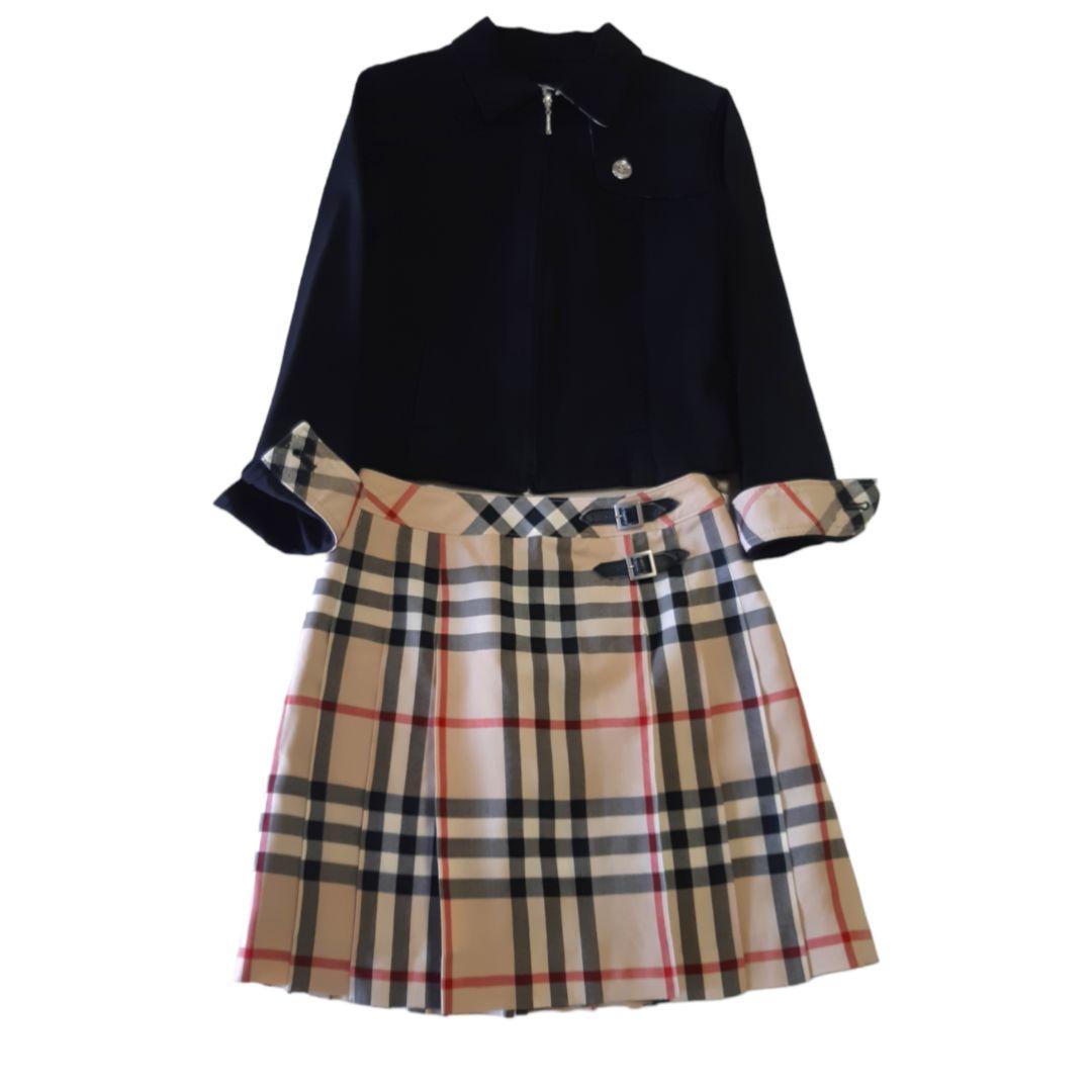 BURBERRY バーバリー キッズ ジャケット ノバチェック スカート 140