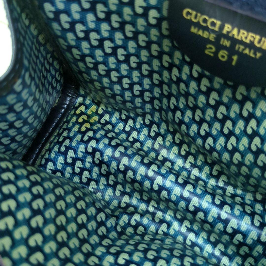 GUCCI オールドグッチ　シェリーライン　ポーチ　スエード