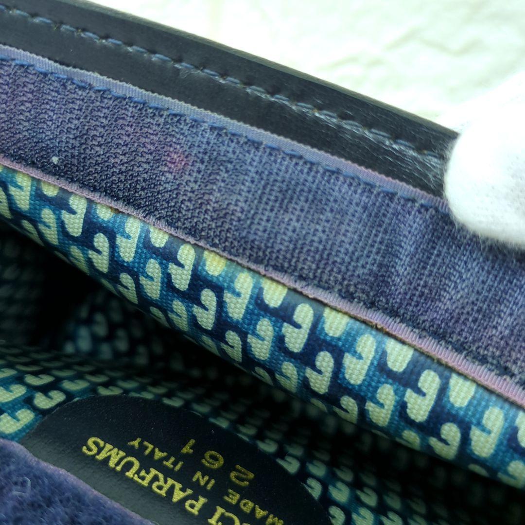 GUCCI オールドグッチ　シェリーライン　ポーチ　スエード