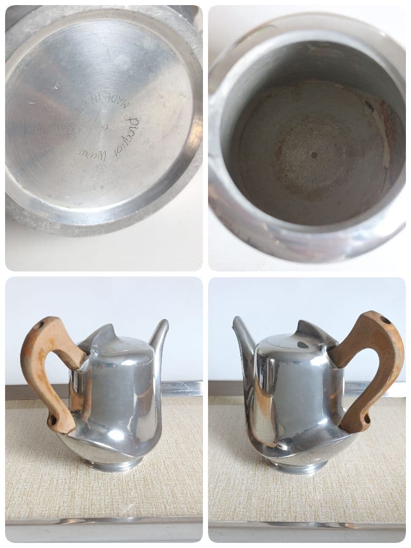 英国 Picquot Ware ピコーウェア ティーセット 6点 ヴィンテージ