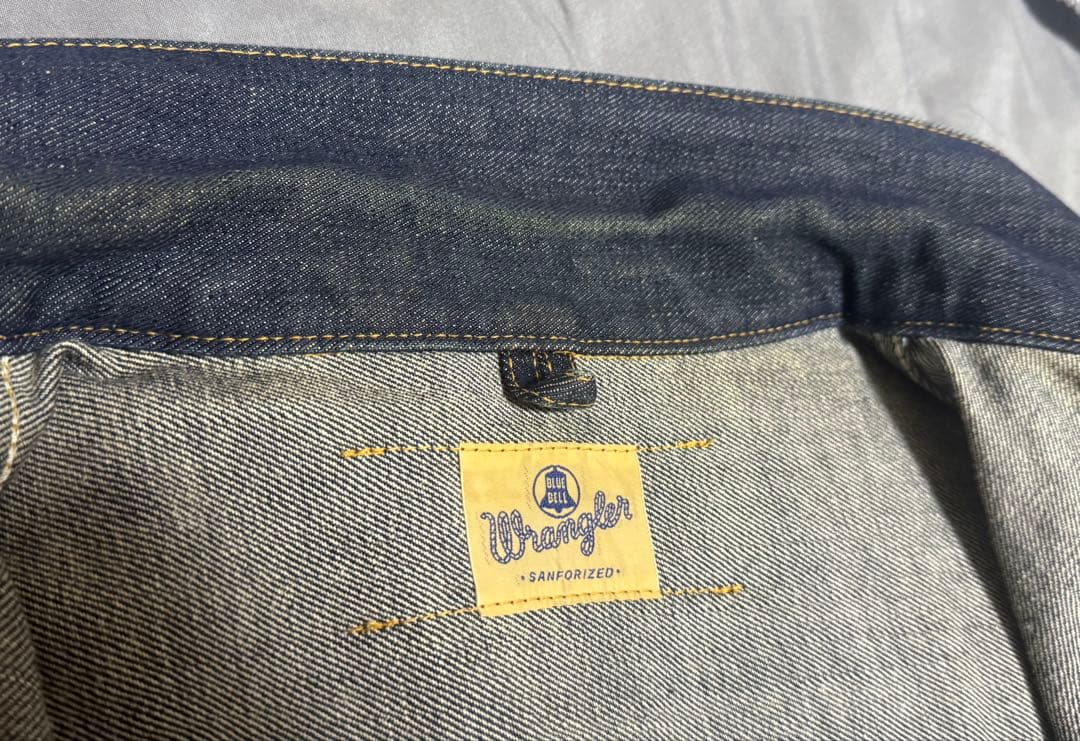 濃紺 Wrangler BLUE BELL 復刻 24MJZ デニムジャケット