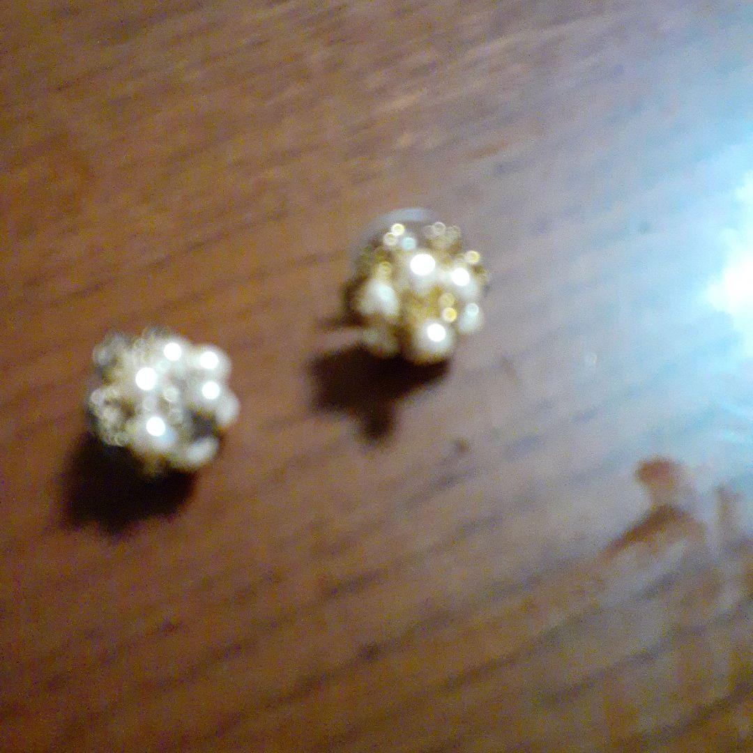 Miriam Haskell パールイヤリング オリジナルポーチ付き