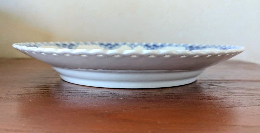 ロイヤルコペンハーゲン　フルレース　　　　　ブルーフルーテッド　19.5cm