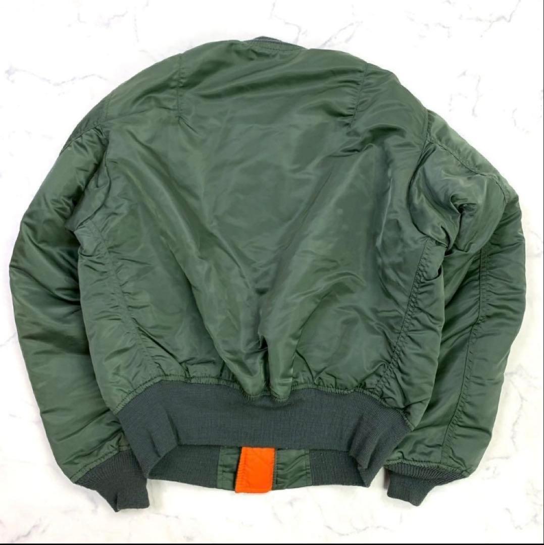 m*9様 80s旧タグ USA製 ALPHA MA-1 フライトジャケット M