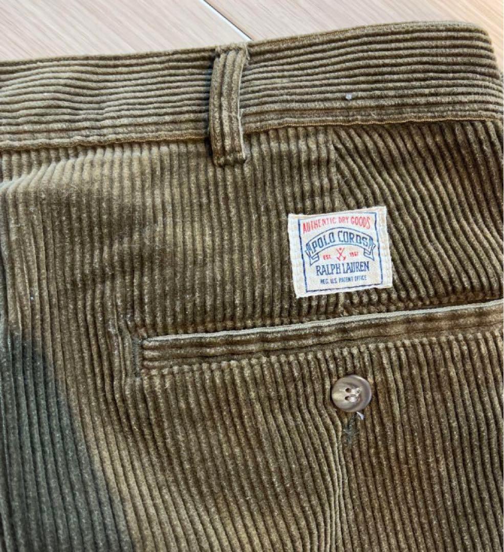 初期タグ 超美品 Polo by Ralph Lauren コーデュロイパンツ - メルカリ