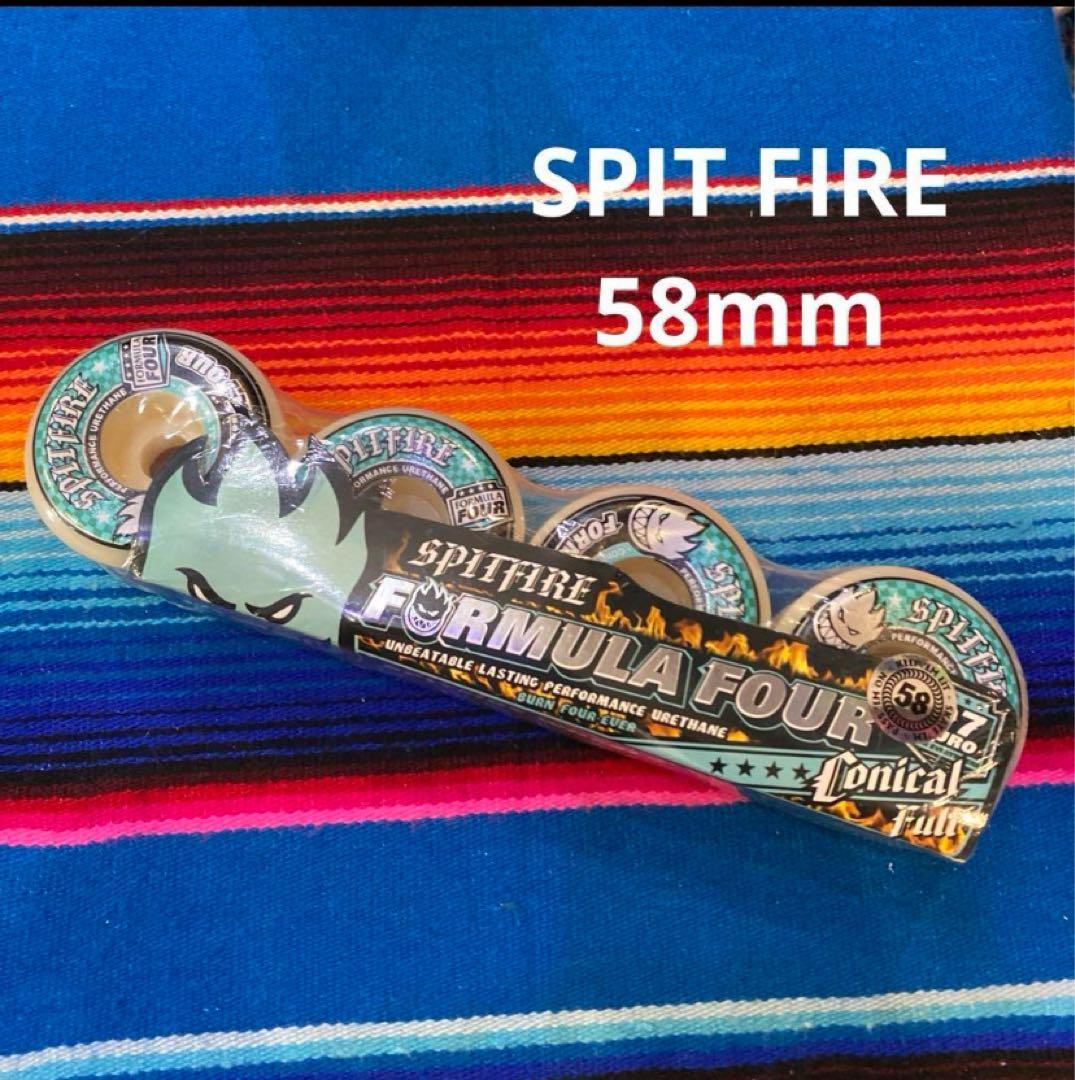 スピットファイア スケボーウィール フォーマル4コニカルフル 58ミリ