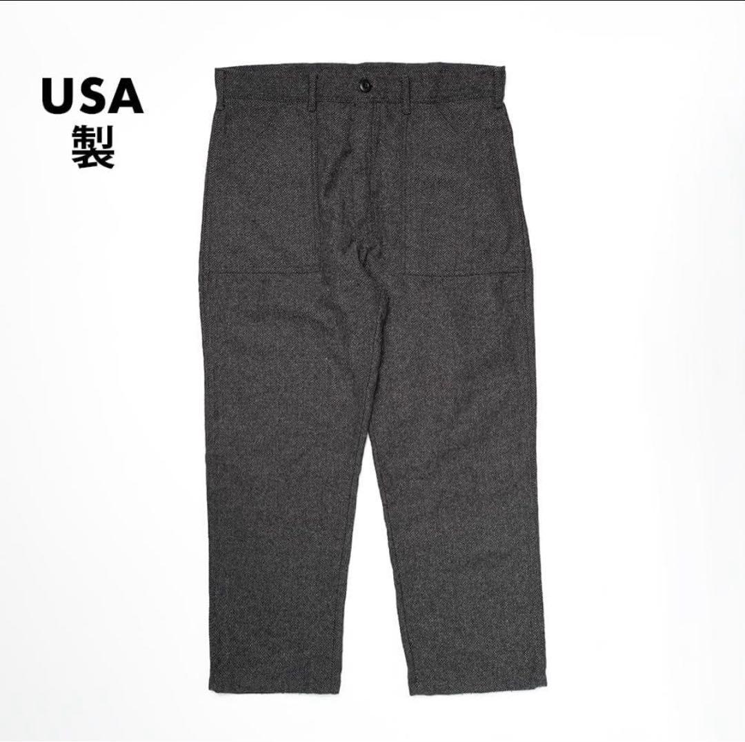 GUNG HO ガンホー ヘリンボーン ツイード ベイカー アメリカ製