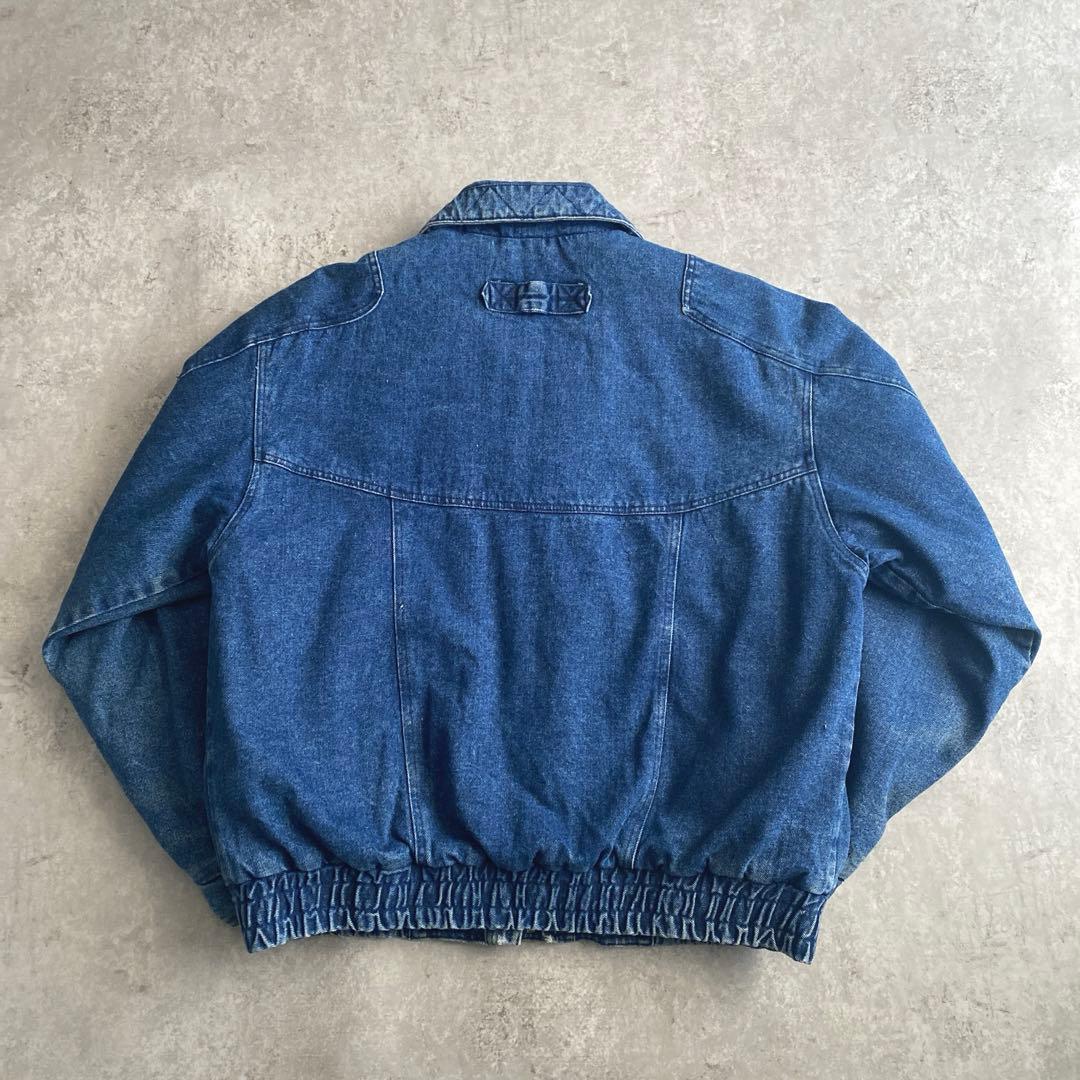 名作 80s TODAYS NEWS デニム ボンバージャケット ネイティブ