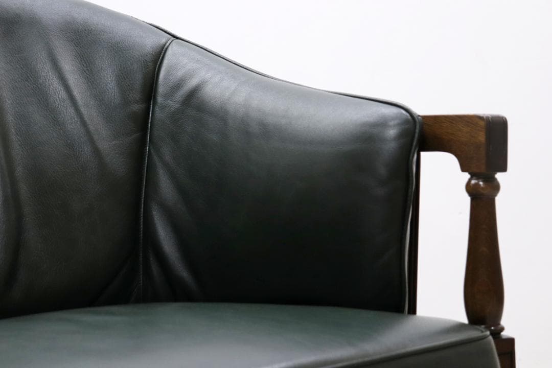 カリモク ドマーニ クイーンズライフ クラシカル 本革 レザー 1P