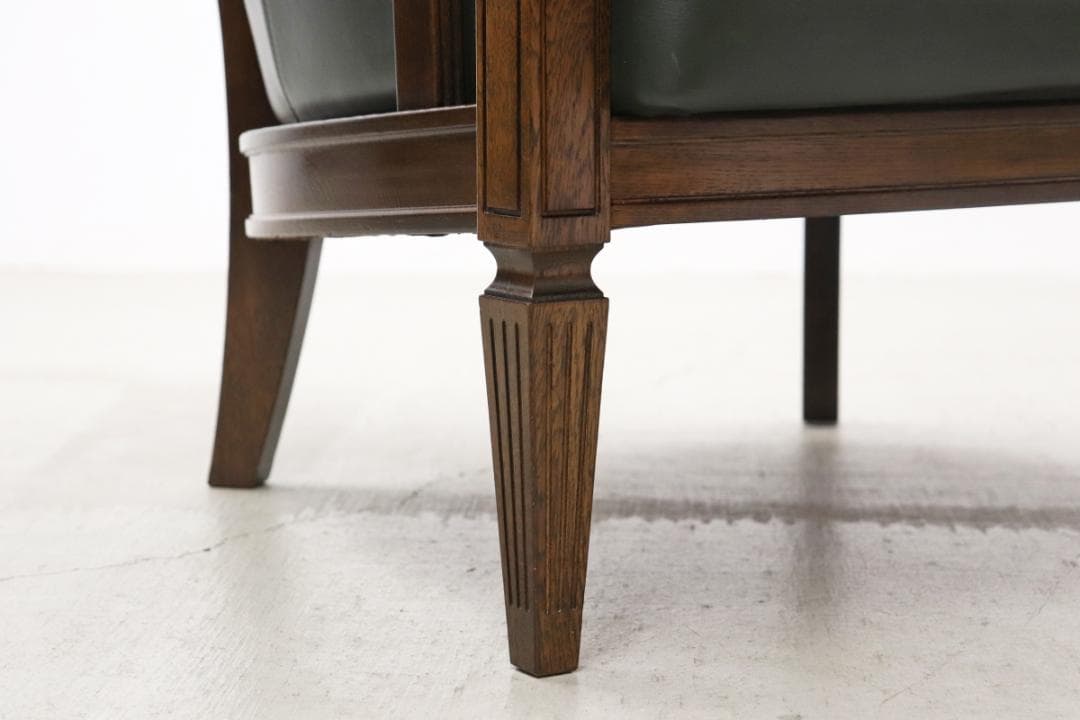 カリモク ドマーニ クイーンズライフ クラシカル 本革 レザー 1P