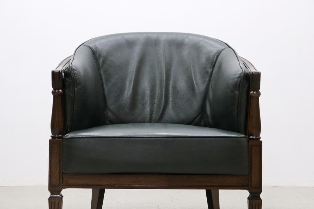 カリモク ドマーニ クイーンズライフ クラシカル 本革 レザー 1P