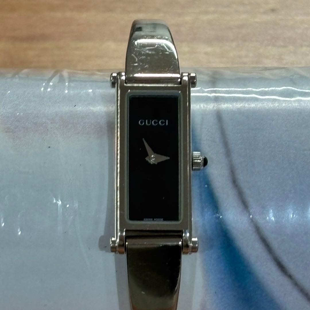 GUCCI グッチ クォーツ 腕時計 1500L バングルウォッチ オン
