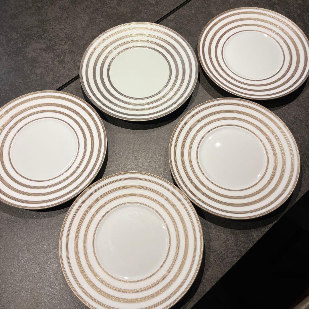 ジャンルイコケ　エミスフェール　21cm デザートプレート　5枚