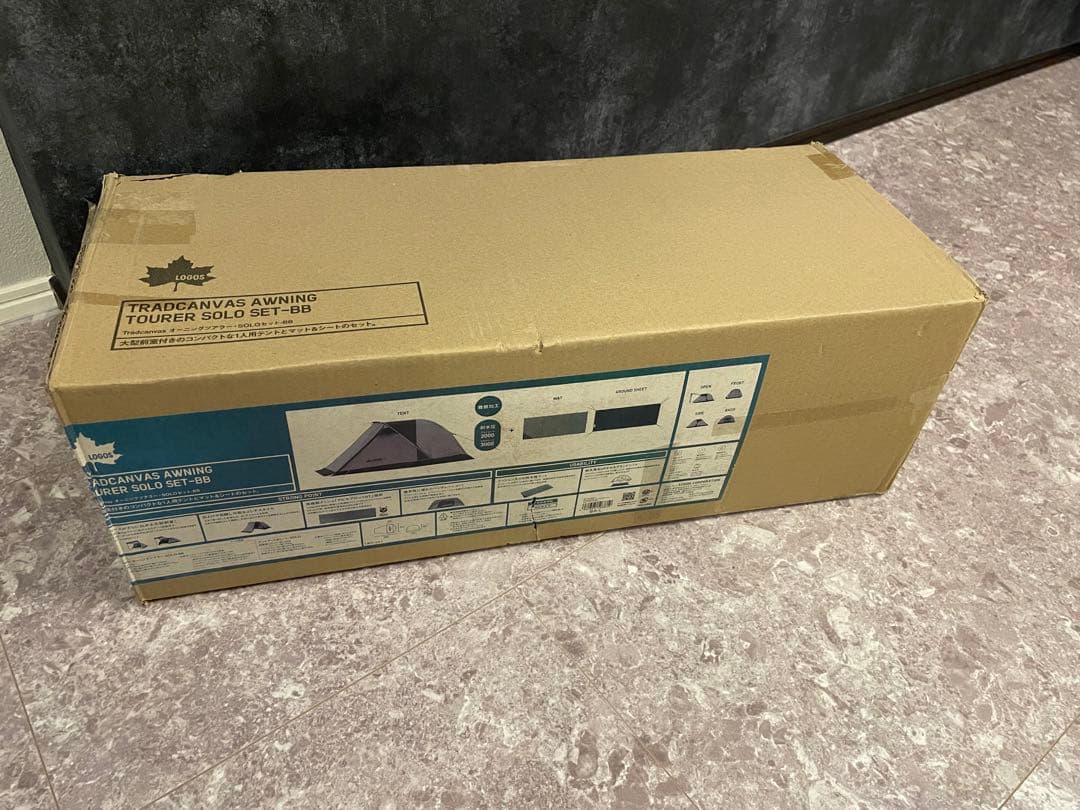 最終値下げLOGOS Tradcanvas SOLO-BB ツーリングテント