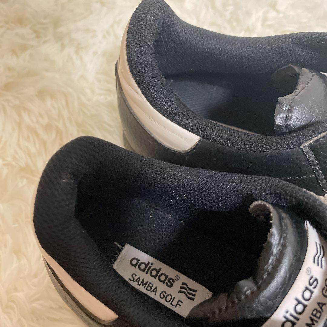 アディダス　ゴルフシューズ　adidas SAMBA GOLF 26.5 黒