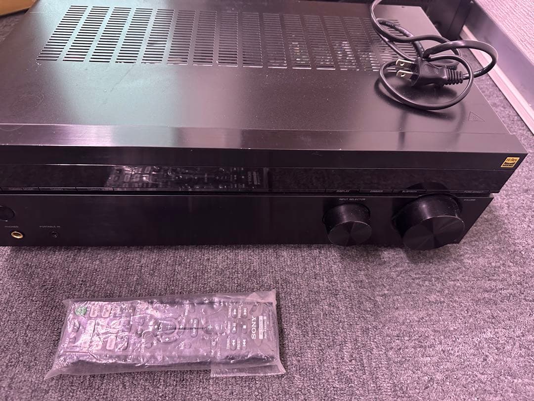 早く方勝ち‼️SONY AVアンプ ブラック