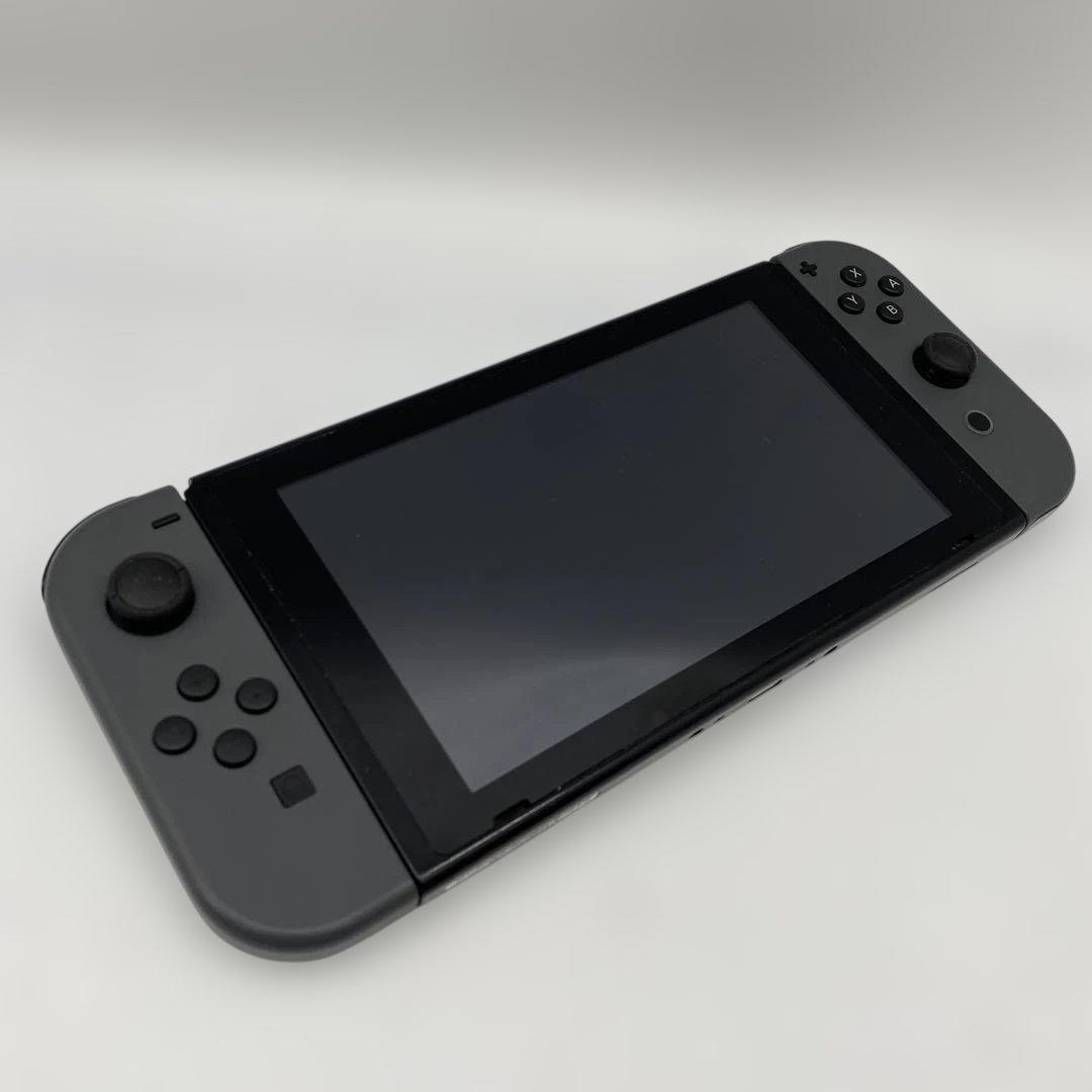 完品】ニンテンドースイッチ 本体 Nintendo Switch グレー - メルカリ
