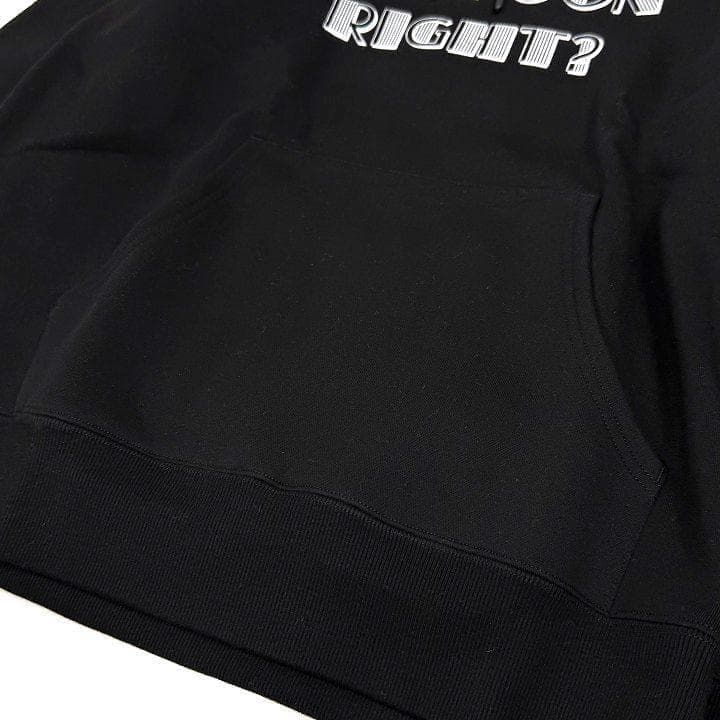 新品 ナノユニバース ゴルフ 裏起毛 ヘビーウェイト パーカー 黒 L