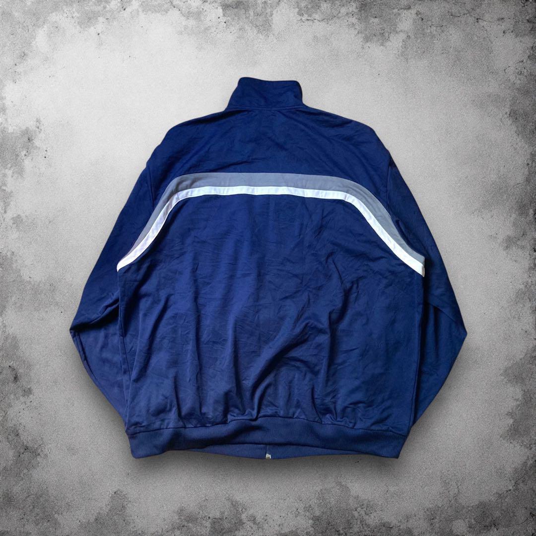 00s adidas ビッグサイズ トラックジャケット 刺繍 エンブレム USA