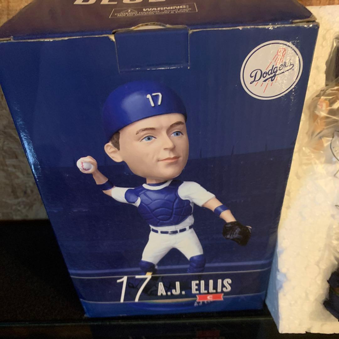 A.J. Ellis フィギュア 17 ロサンゼルス・ドジャース　ボビングヘッド