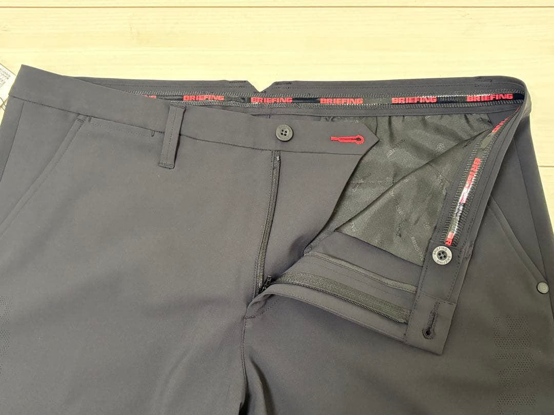 未使用)ブリーフィング ゴルフ メンズ ロングパンツ サイズXL ブラック