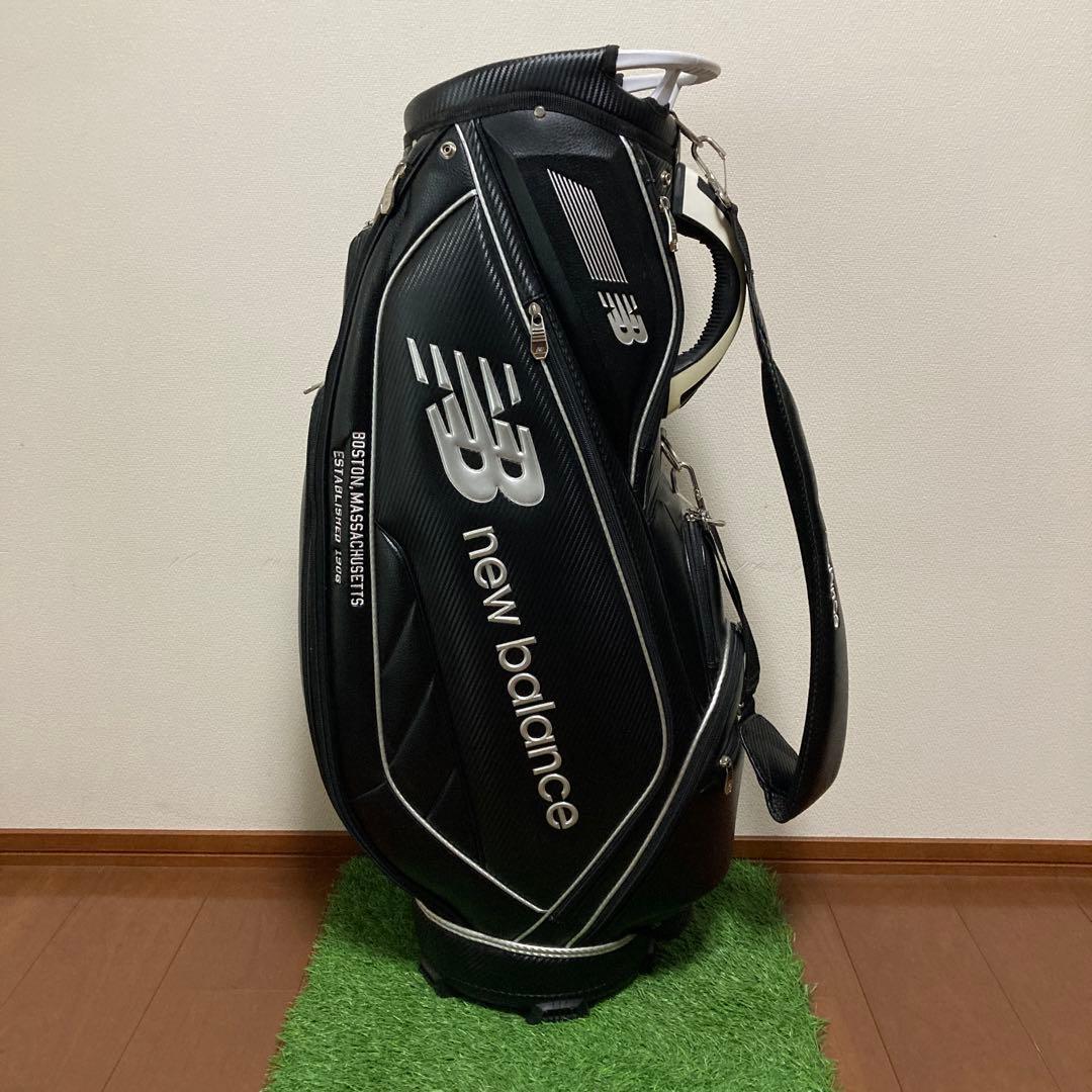 キャディバッグ　ニューバランス　黒