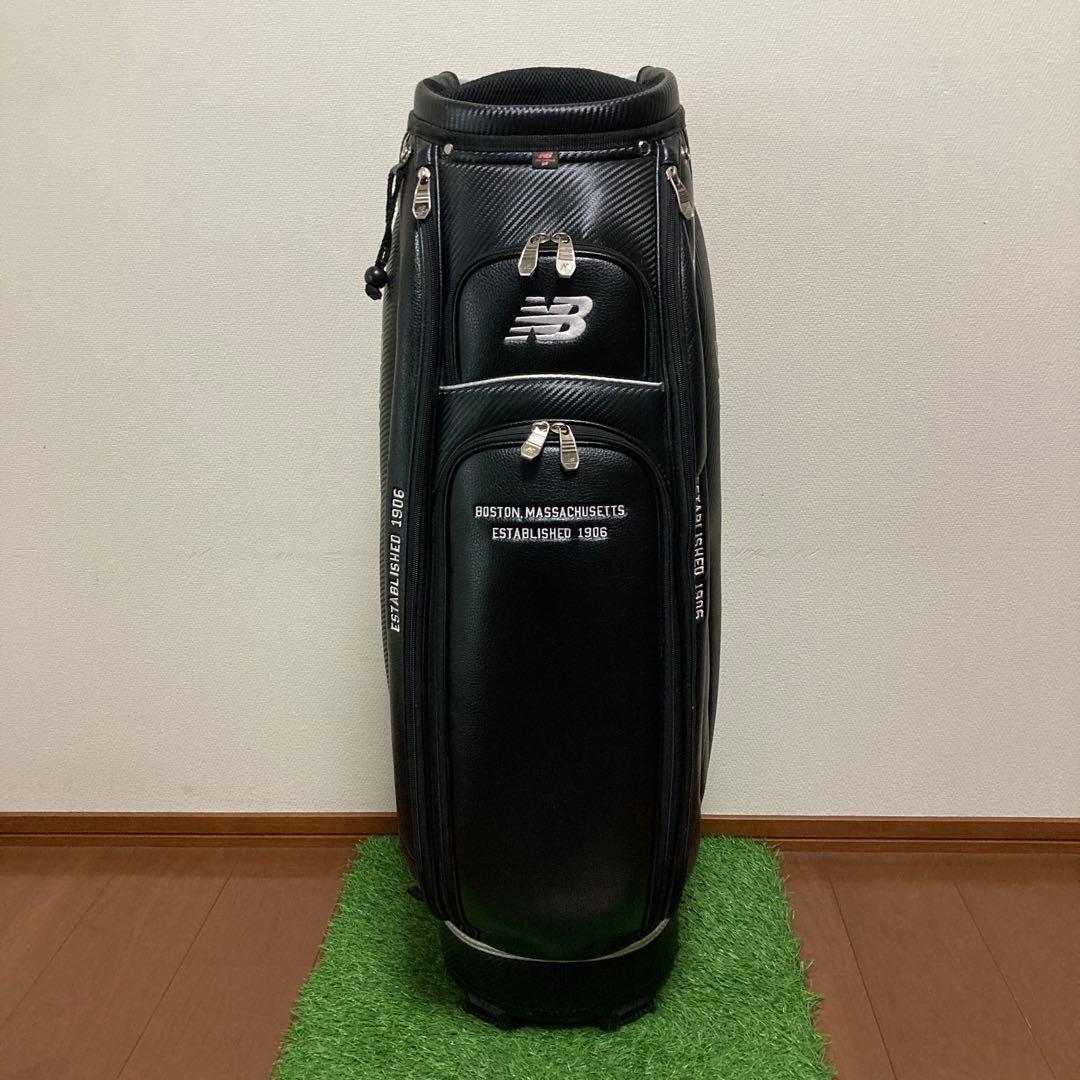 キャディバッグ　ニューバランス　黒