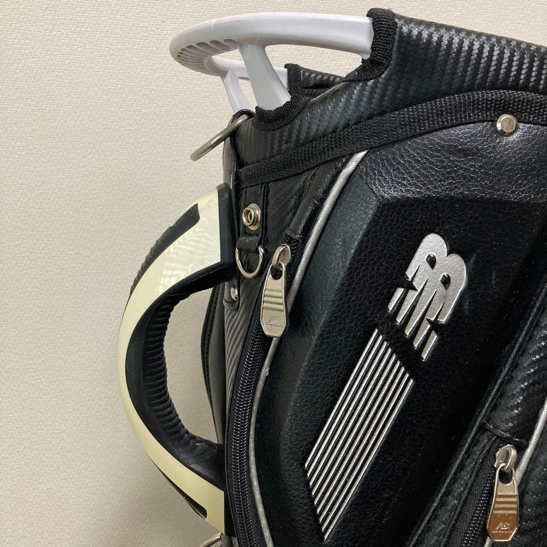 キャディバッグ　ニューバランス　黒