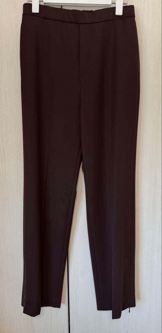 ドゥーズィエムクラス　New Zip パンツ　ブラウン　38