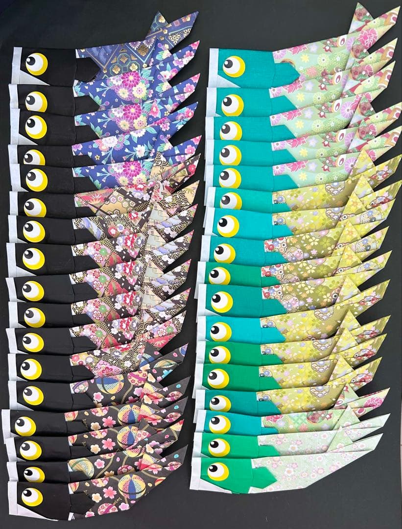 ＊折り紙＊　鯉のぼり 180個セット⑤