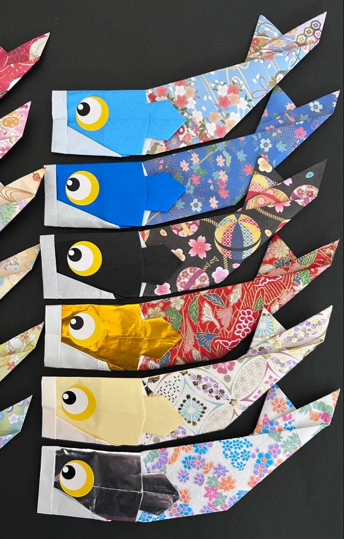 ＊折り紙＊　鯉のぼり 180個セット⑤