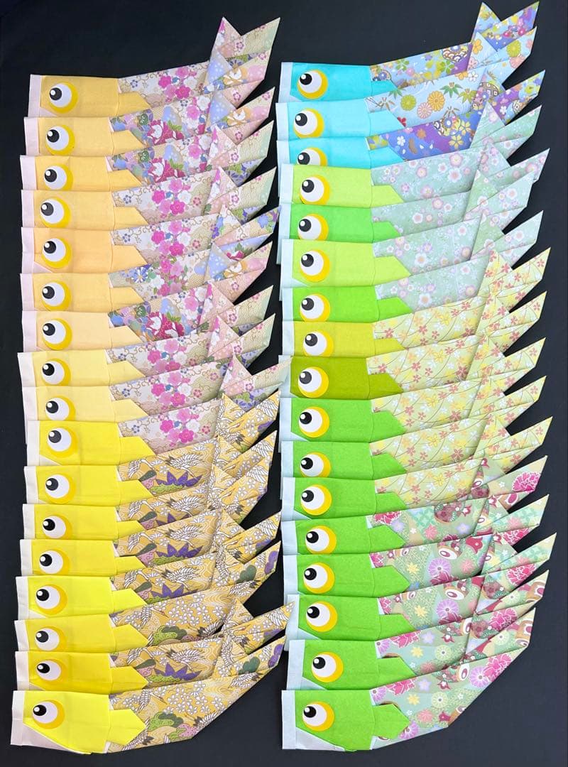 ＊折り紙＊　鯉のぼり 180個セット⑤