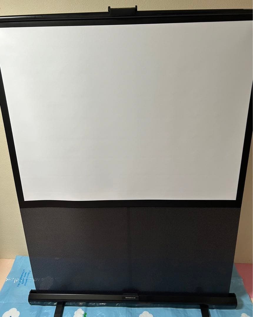 KIKUCHI 60インチ 床置き タイプ 4:3 スクリーン GUP-60W