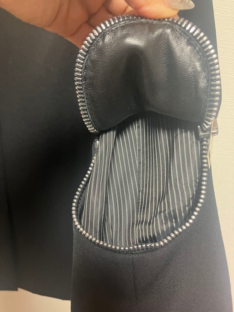 Dior Homme 04AW エルボーレザーパッチjacket エディ期 54 - メルカリ