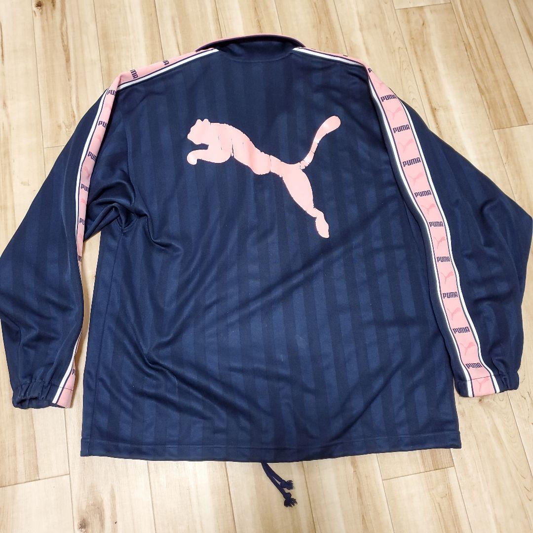 PUMA ジャージ上下セット ネイビー/ピンク Y2K 平成 プージャー - メルカリ