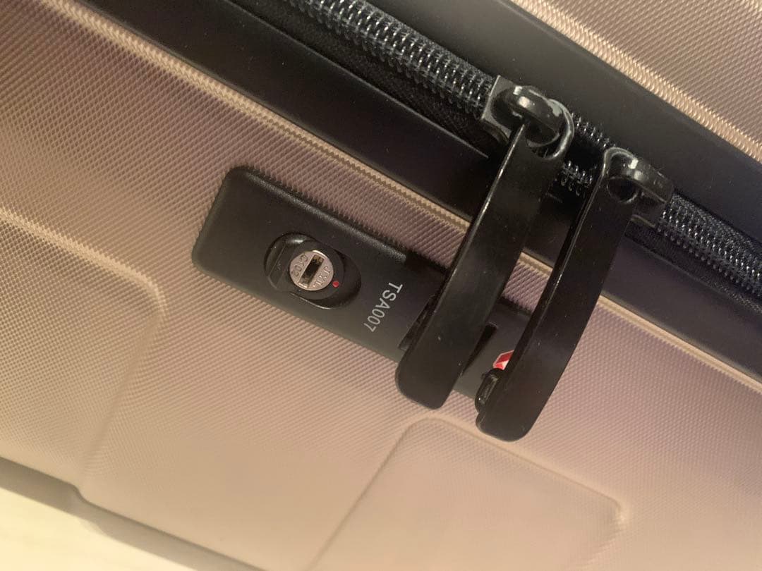 無印　キャリーケース 104L 大容量　大きい　ゴールドベージュ　海外　旅行