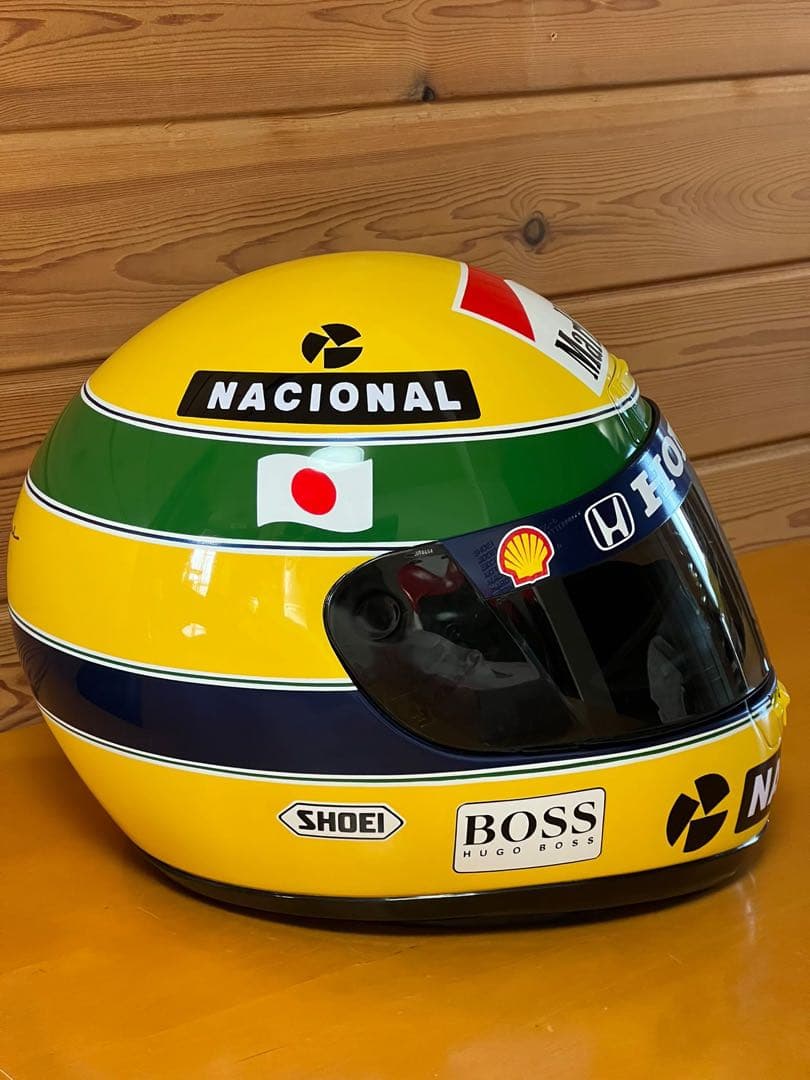 Shoei X-8セナ仕様 鈴鹿1992 フルリペイント コレクションヘルメット