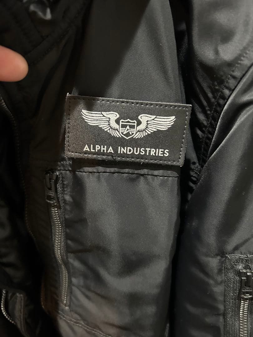 たこ焼き‼️Alpha Industries フーデッドリブジャケット