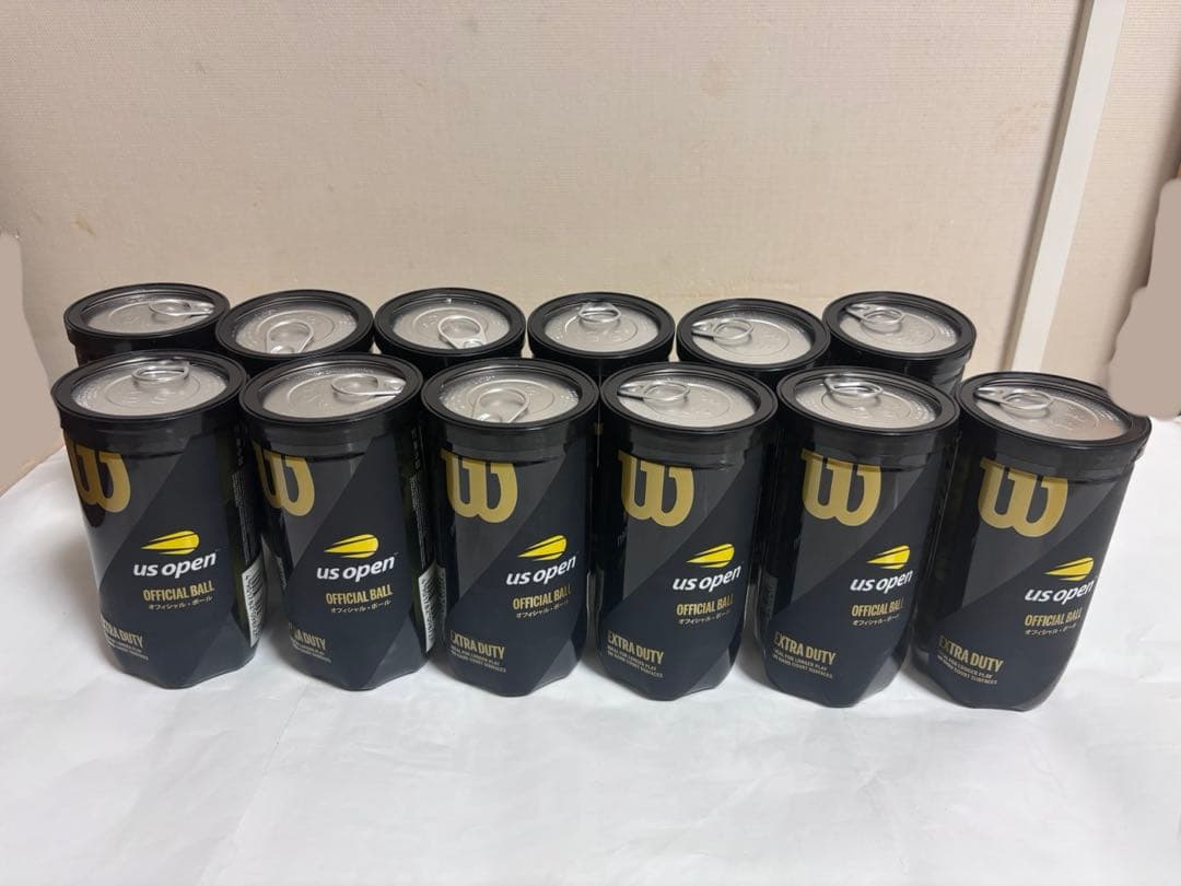Wilson US OPEN EXTRA DUTY 未開封12缶セット - メルカリ