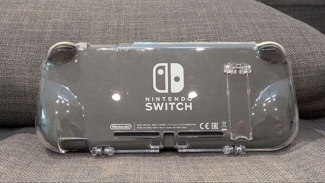 Nintendo Switch Lite グレー 本体 HORI製付属品付