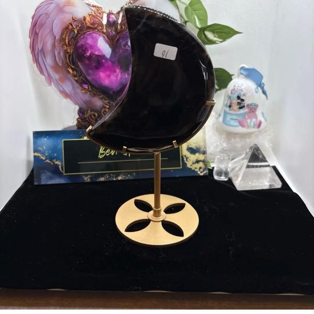 モリオンBIG月♡♡虹入り♡♡No.2149