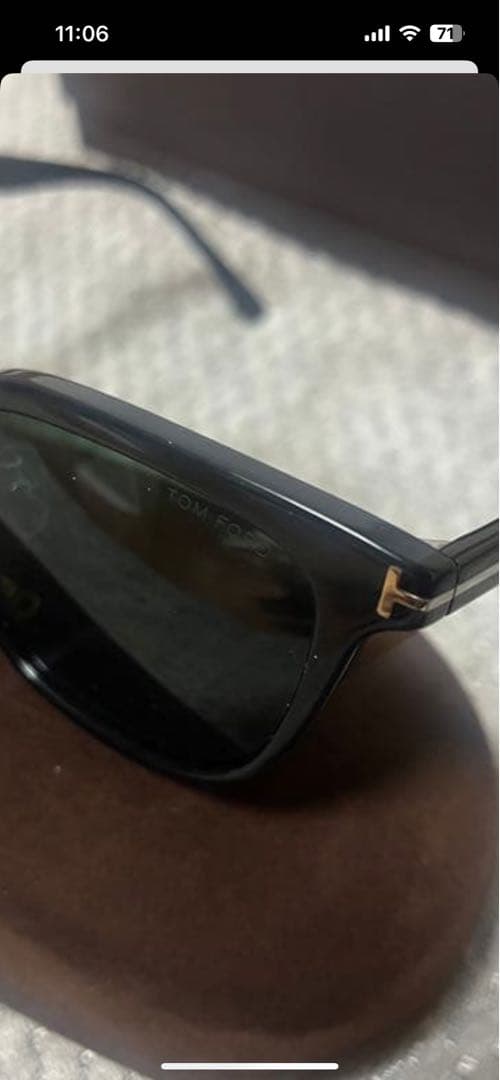 TOM FORD ブラック サングラス ケース付き（最終値下げ）