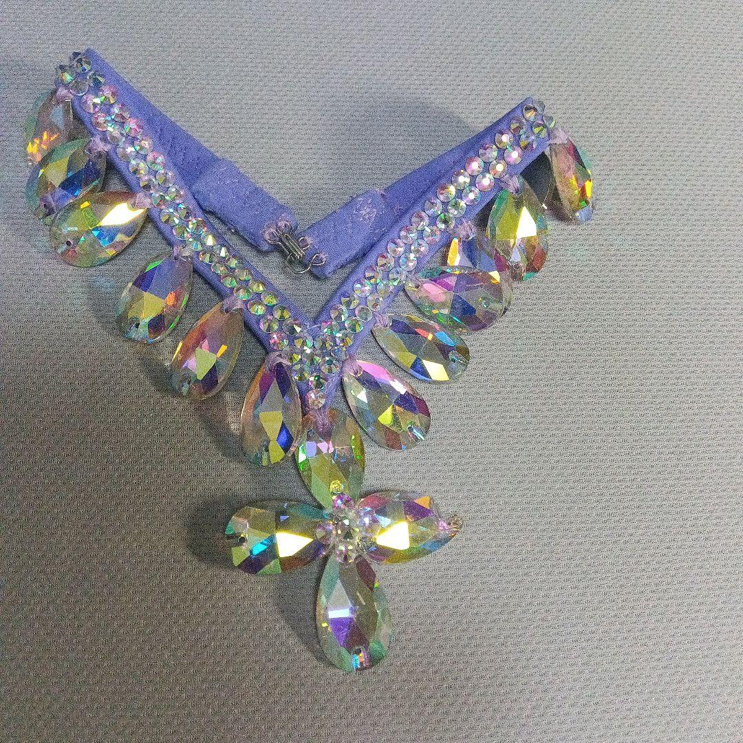 ［美品］社交ダンス　ラテンドレス　薄紫色