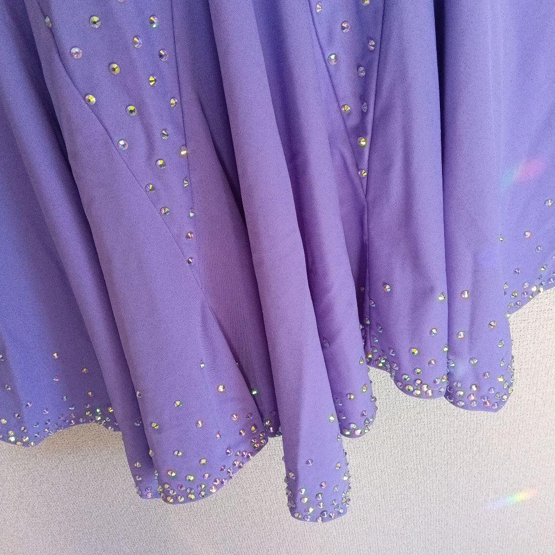 ［美品］社交ダンス　ラテンドレス　薄紫色