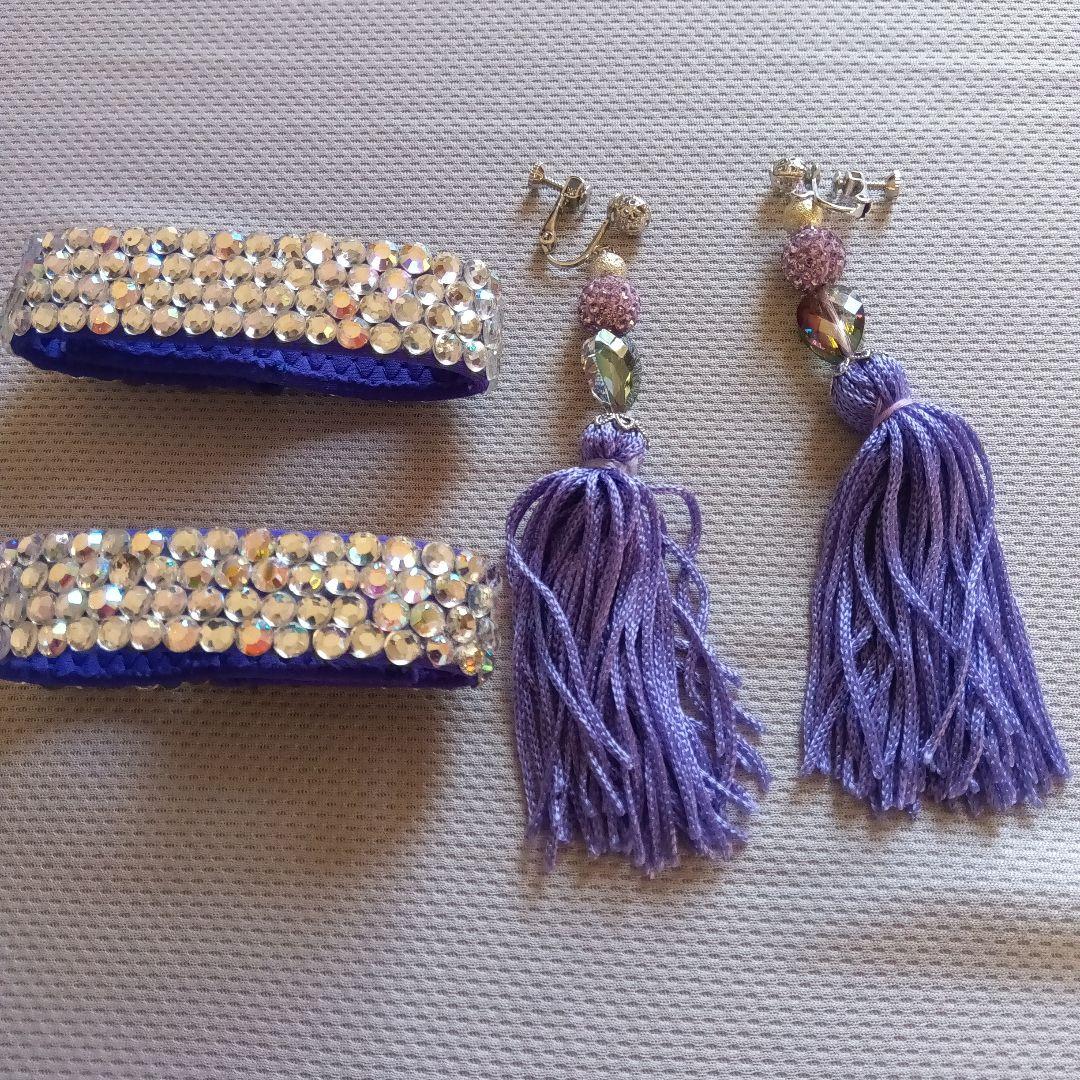 ［美品］社交ダンス　ラテンドレス　薄紫色