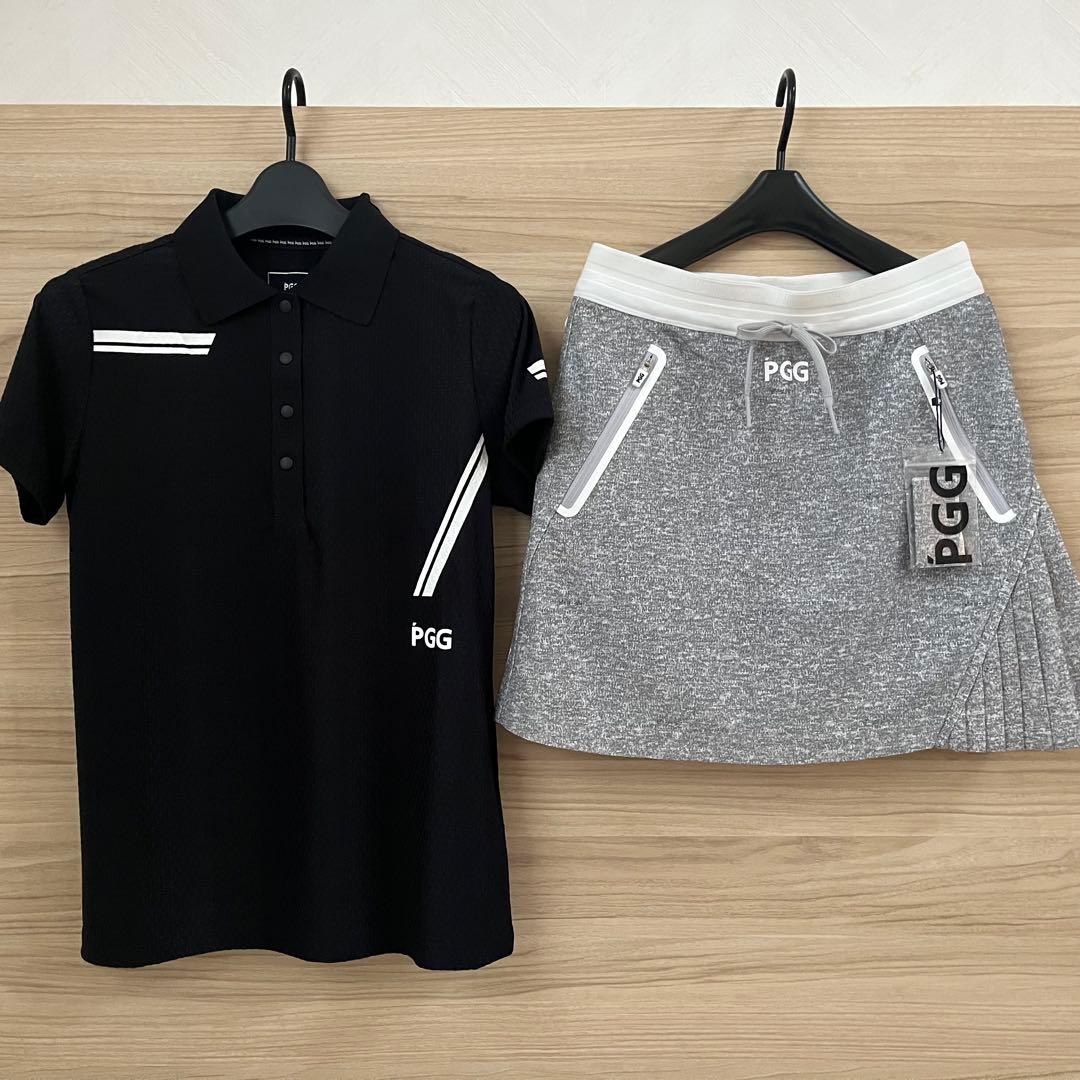 新品☆59, PGG パーリーゲイツ ポロシャツ＆スカートセット S
