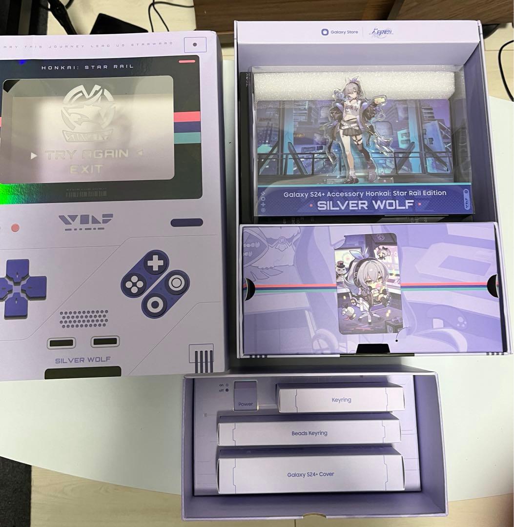 スタレ Galaxy S24 + Accessory 銀狼エディション - メルカリ