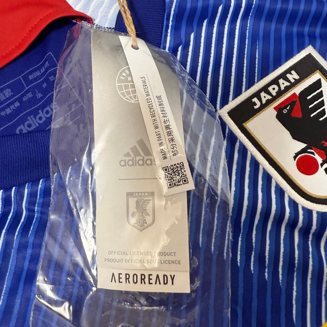 新品未使用タグ付】サッカー日本代表 ユニフォーム 田中碧 17番 リーズ