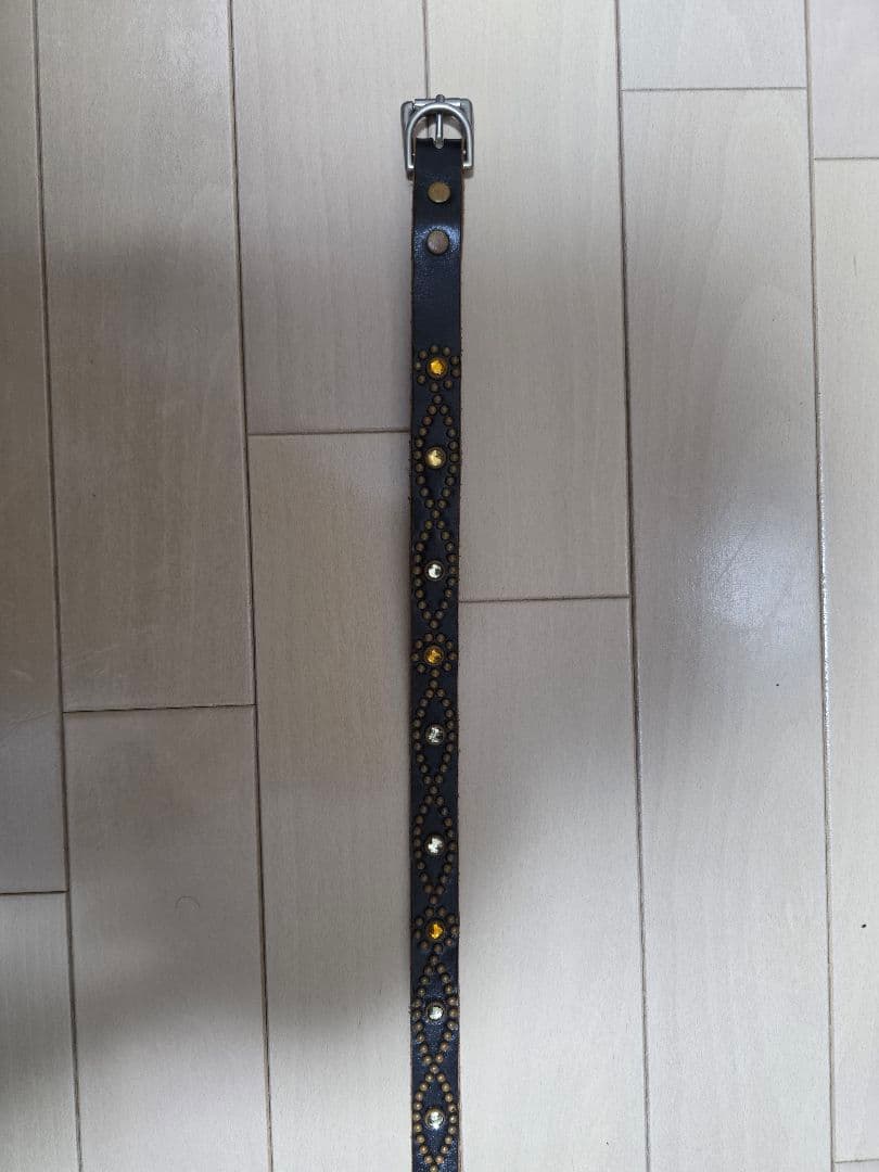 TENDERLOIN スタッズ付きレザー ベルト